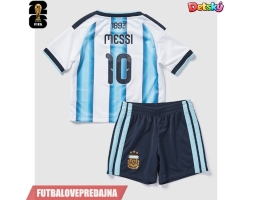 Lacne Dětský Futbalové dres Argentína Lionel Messi #10 MS 2026 Krátky Rukáv - Domáci (+ trenírky)